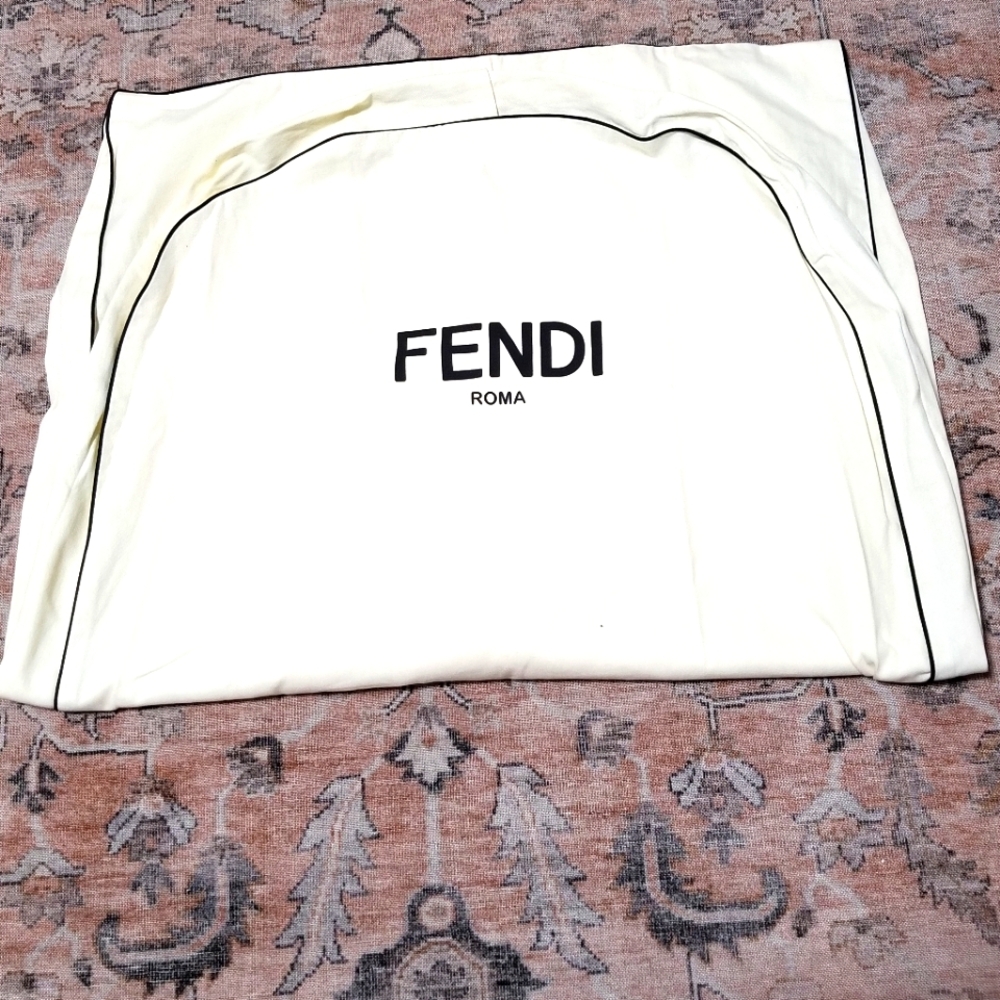 Authentic! Fendi Garment Bag. 100% Cotton.